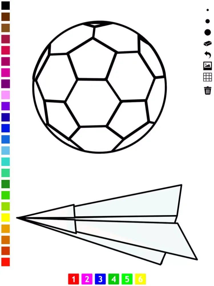A Coloring Book of Toys for Children: Learn to color your kindergarten toy iPad  스크린샷