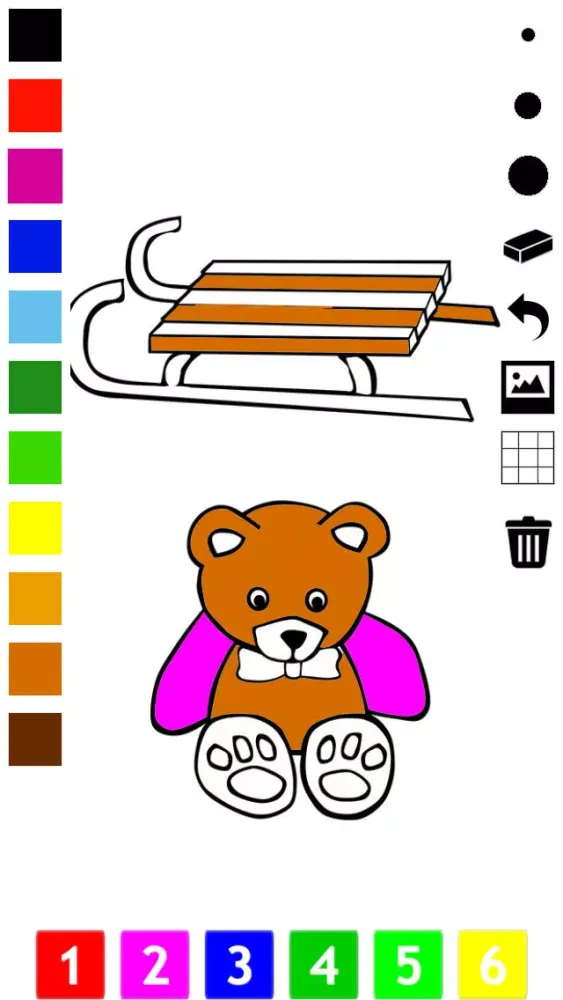 A Coloring Book of Toys for Children: Learn to color your kindergarten toy 스크린샷