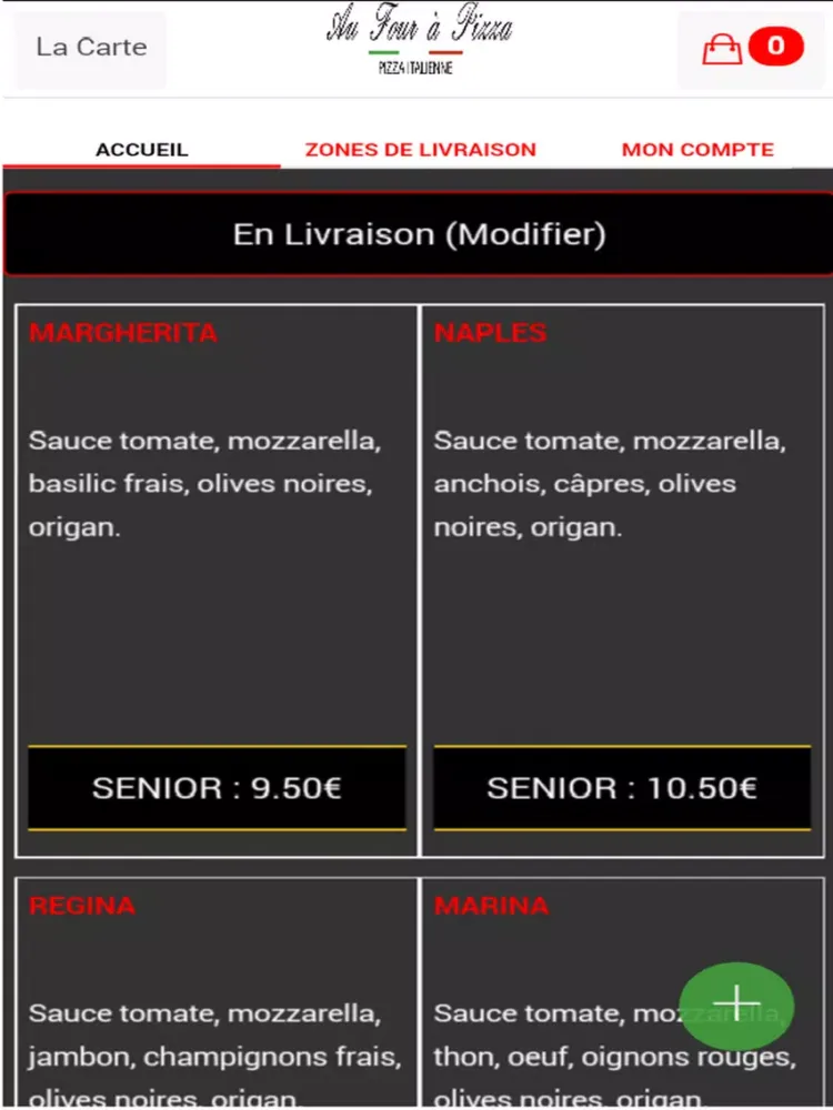 Capturas de pantalla de Au Four a pizza iPad 