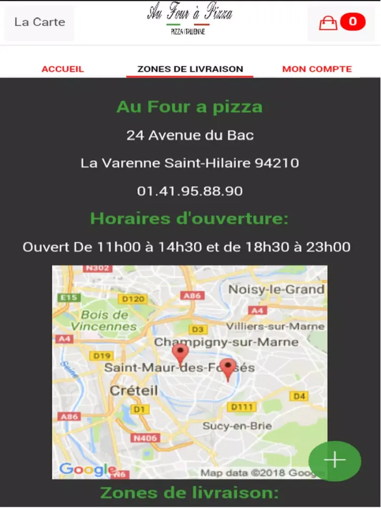 Capturas de pantalla de Au Four a pizza iPad 
