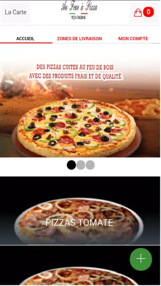 Capturas de pantalla de Au Four a pizza