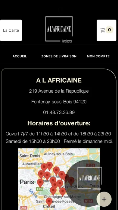 A L'AFRICAINE应用截图
