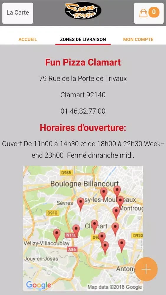 Fun Pizza Clamart স্ক্রিনশট