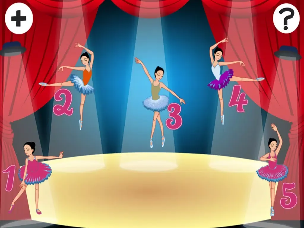 Captures d'écran de Arabesque: Shadow Game for Children to Learn and Play with Ballerina iPad 