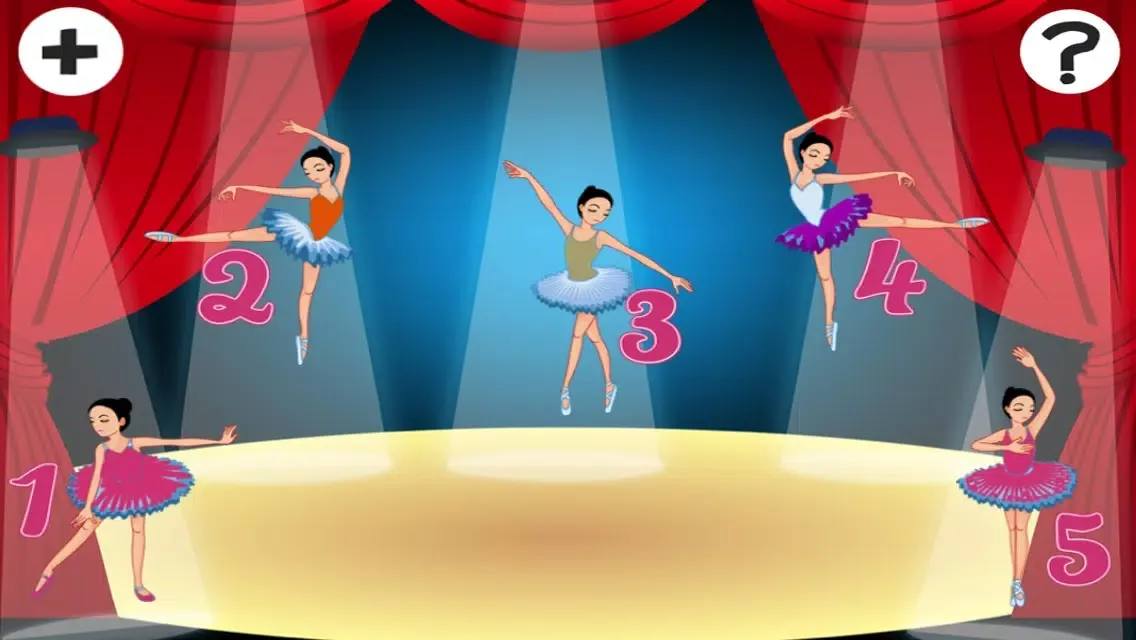 Captures d'écran de Arabesque: Shadow Game for Children to Learn and Play with Ballerina