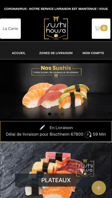 Sushi House Bischheim Ekran Görüntüleri