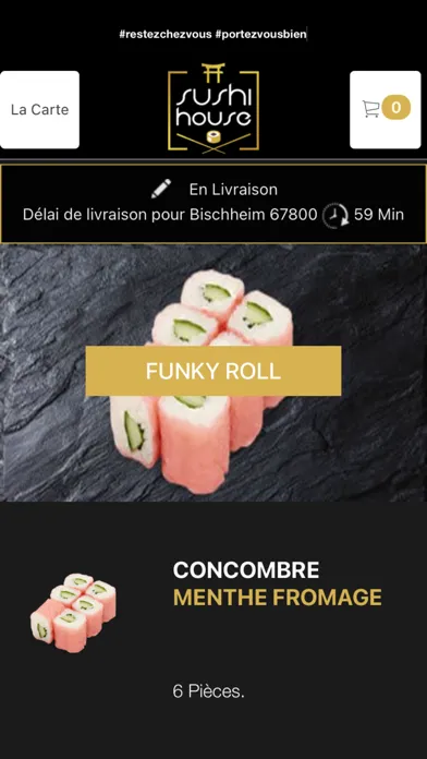 Sushi House Bischheim Ekran Görüntüleri