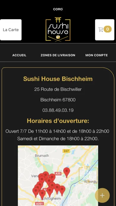 Sushi House Bischheim Ekran Görüntüleri