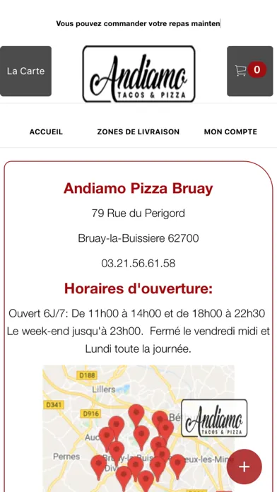 Andiamo Pizza Bruay স্ক্রিনশট
