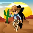 A Cowboys Shadow Game to Learn and Play for Children