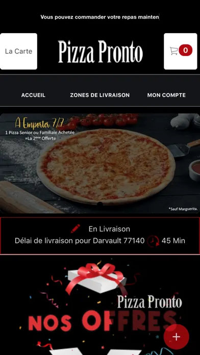 Capturas de pantalla de Pizza Pronto Nemours