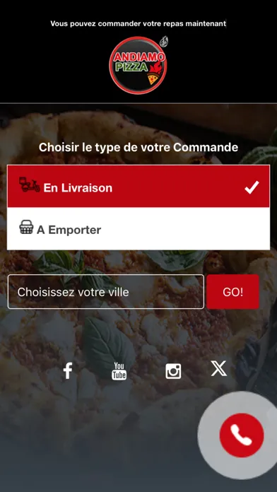 Andiamo Pizza Choisy Le Roi স্ক্রিনশট
