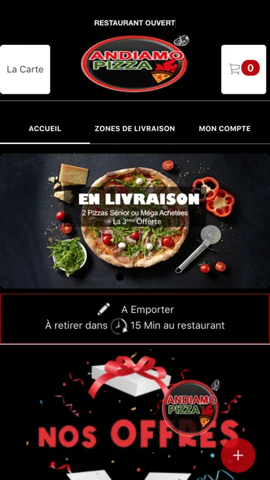 Andiamo Pizza Choisy Le Roi স্ক্রিনশট