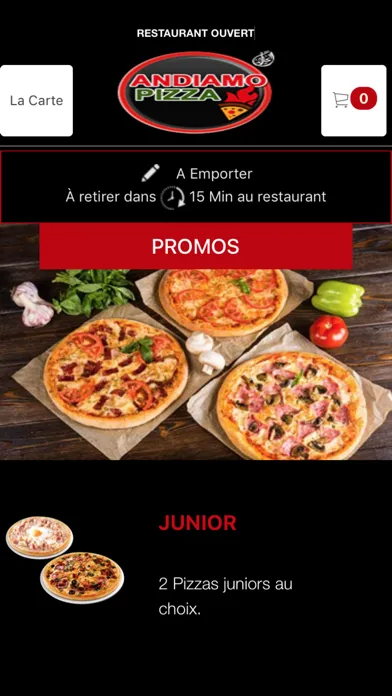Andiamo Pizza Choisy Le Roi স্ক্রিনশট