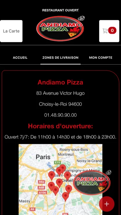 Andiamo Pizza Choisy Le Roi স্ক্রিনশট