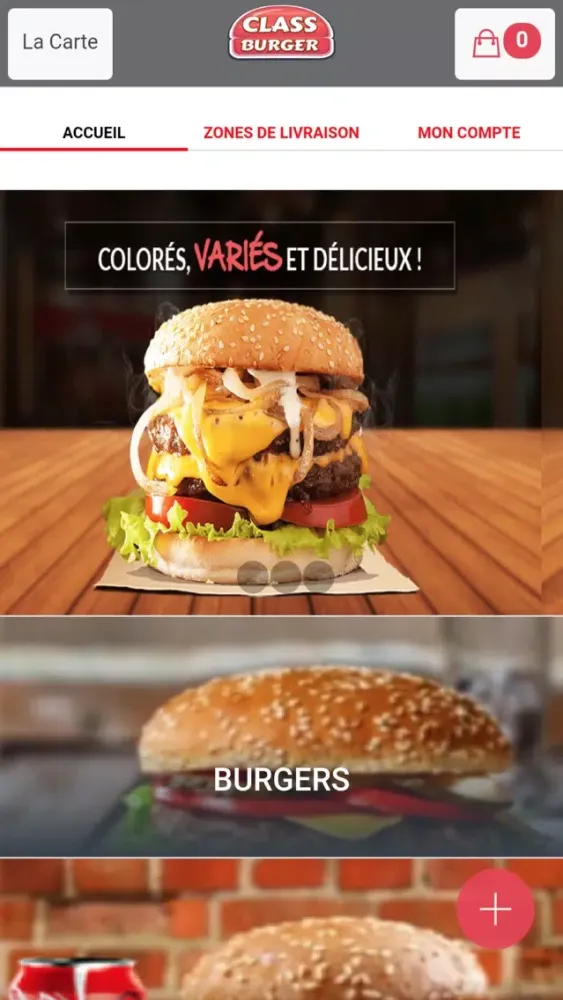 Class Burger应用截图