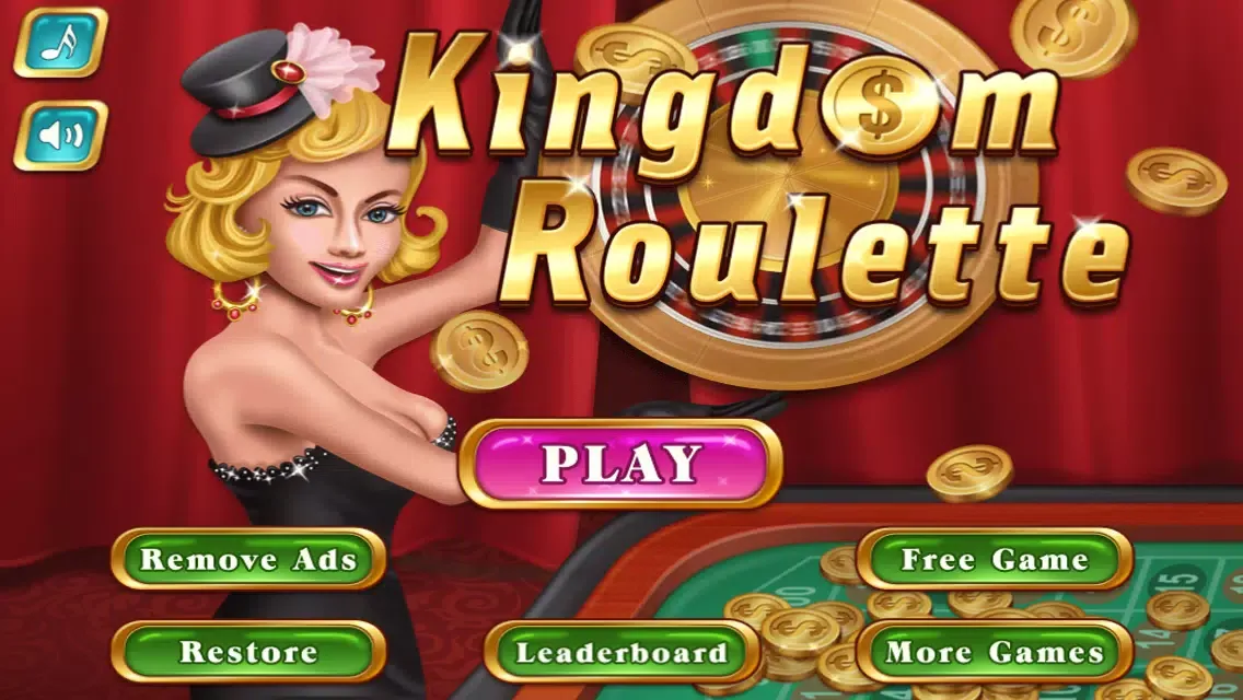 ภาพหน้าจอของ A Kingdom Roulette Casino Game to Play your Luck and Win the Jackpot
