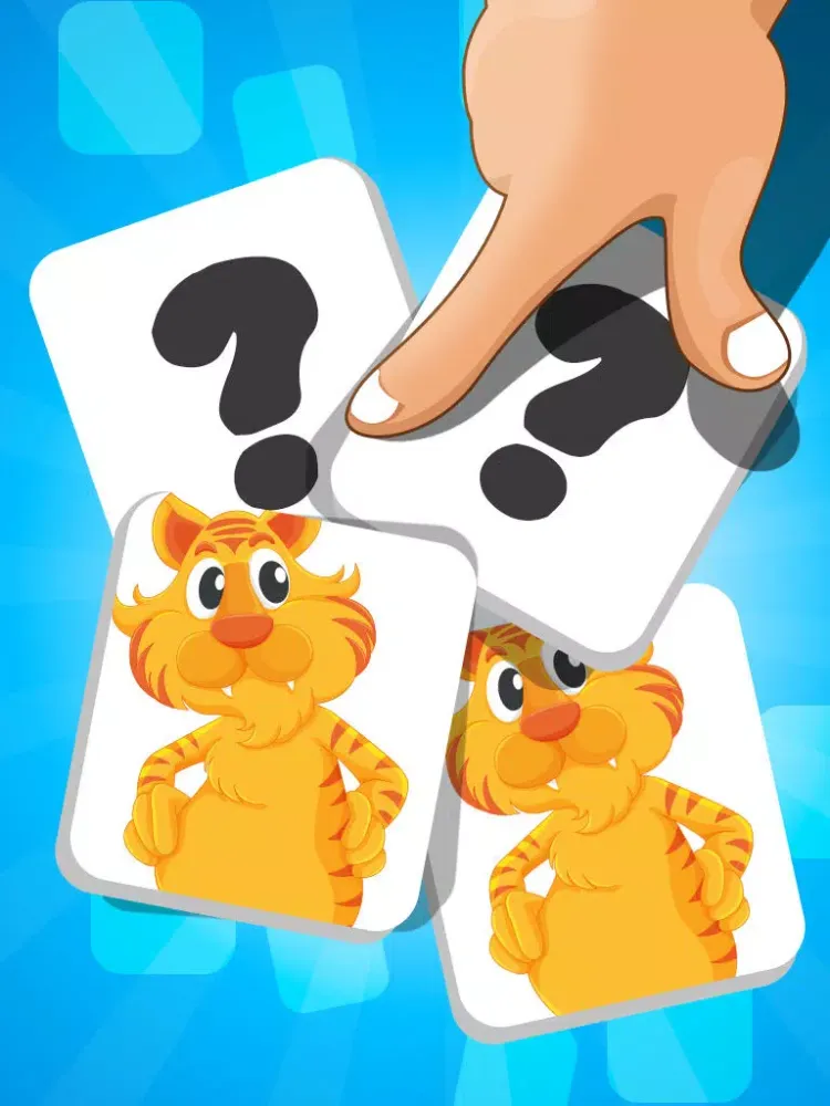 A Matching Game for Children: Learning with animals of the jungle iPad  Screenshots