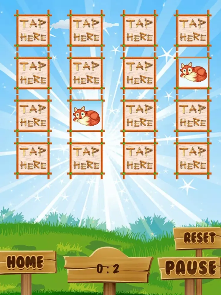 A Matching Game for Children: Learning with animals of the jungle iPad  Screenshots