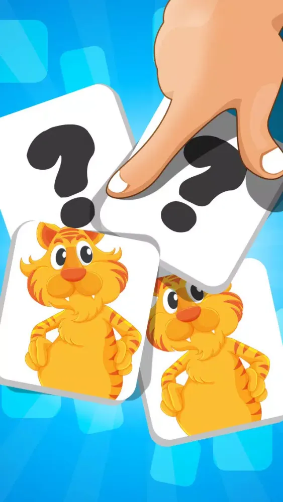 A Matching Game for Children: Learning with animals of the jungle Screenshots