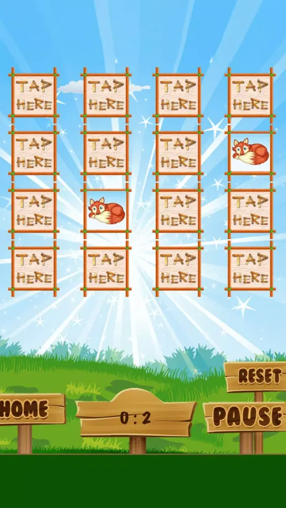A Matching Game for Children: Learning with animals of the jungle Screenshots