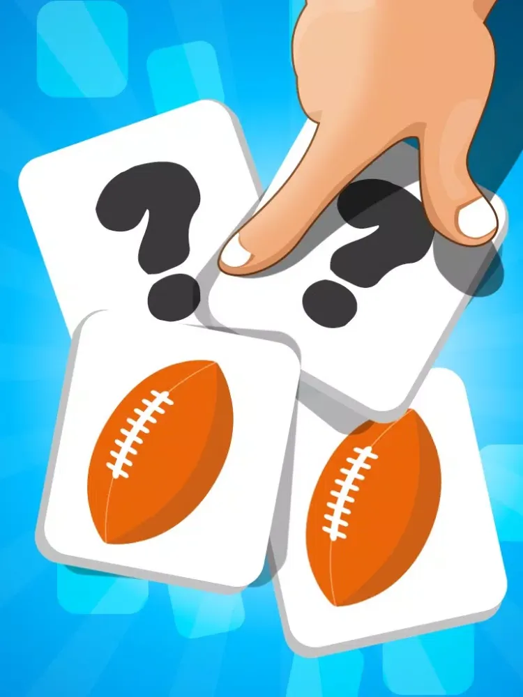 Capturas de pantalla de A Matching Game for Children: Learning with Sport and Athletes iPad 