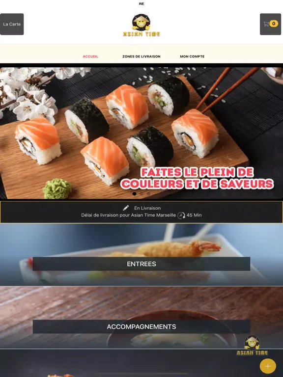 ภาพหน้าจอของ Asian Time iPad