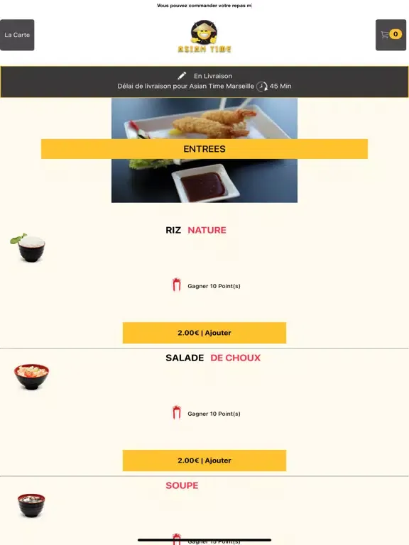 ภาพหน้าจอของ Asian Time iPad