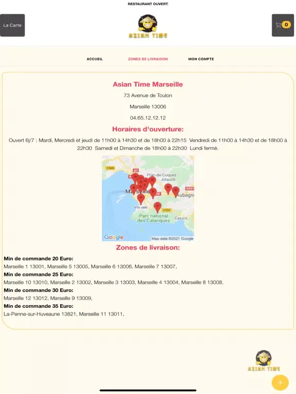 ภาพหน้าจอของ Asian Time iPad