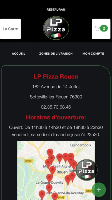 LP Pizza Rouen স্ক্রিনশট