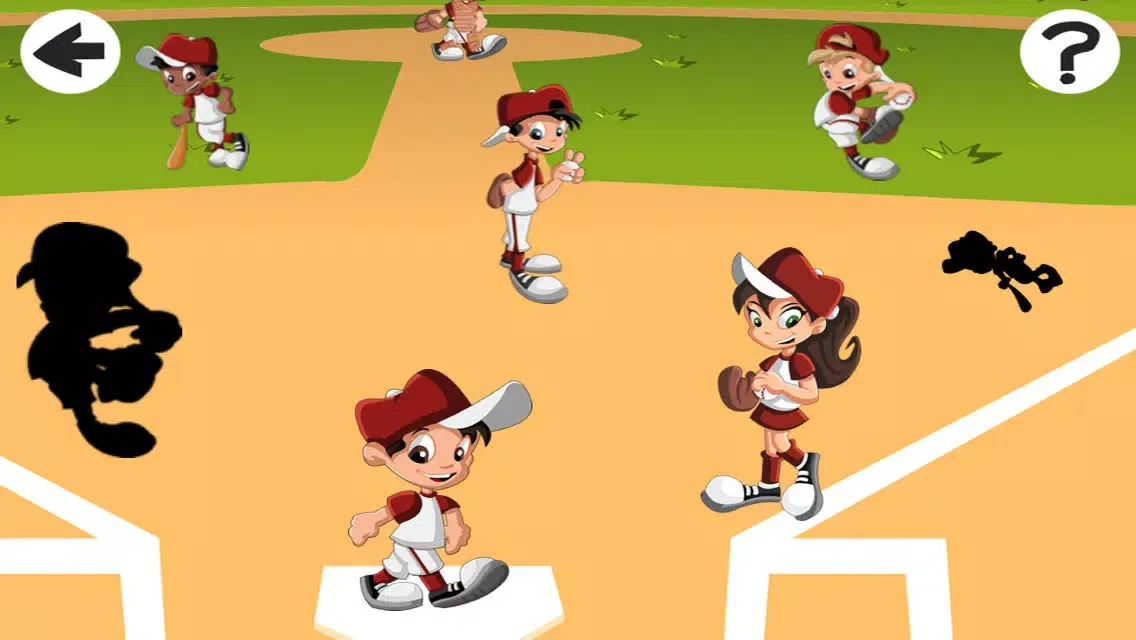 Academy Baseball: Shadow Game for Children to Learn and Play Screenshots