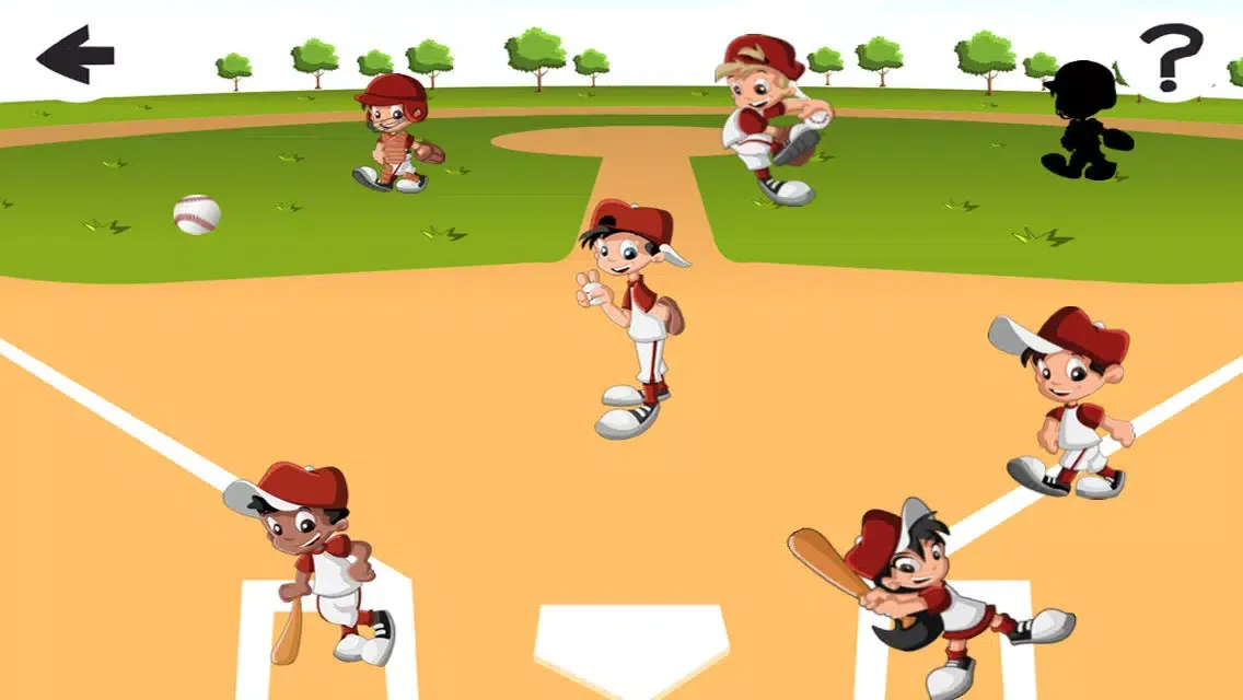 Academy Baseball: Shadow Game for Children to Learn and Play Screenshots