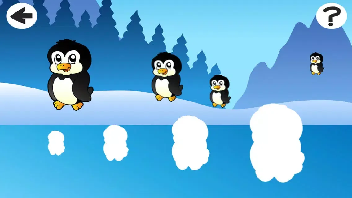 A Winter Game for Children: Learn and Play with Animals of the Far North應用截圖