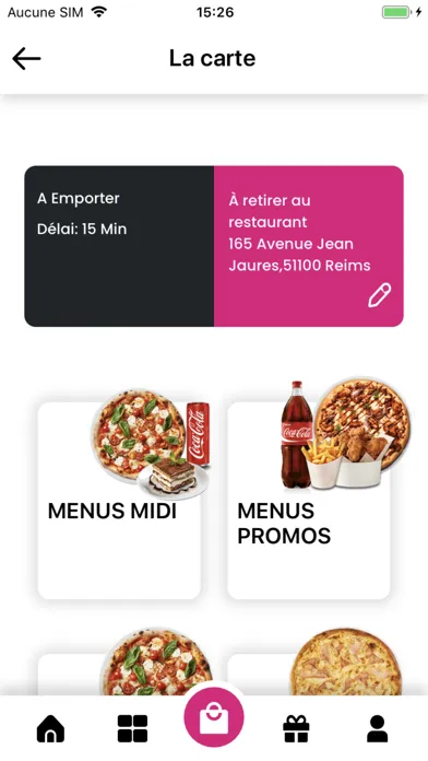 Chrono Pizza Reims应用截图