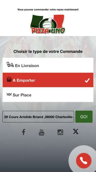 Pizza Uno Charleville应用截图