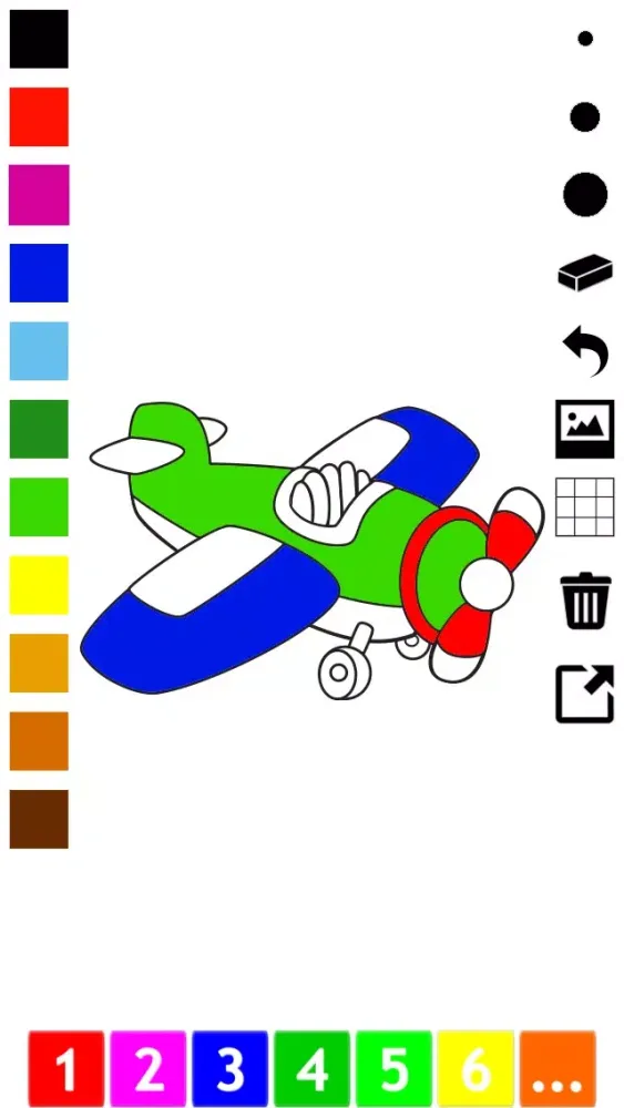 All aboard: coloring book for children with transports Ekran Görüntüleri
