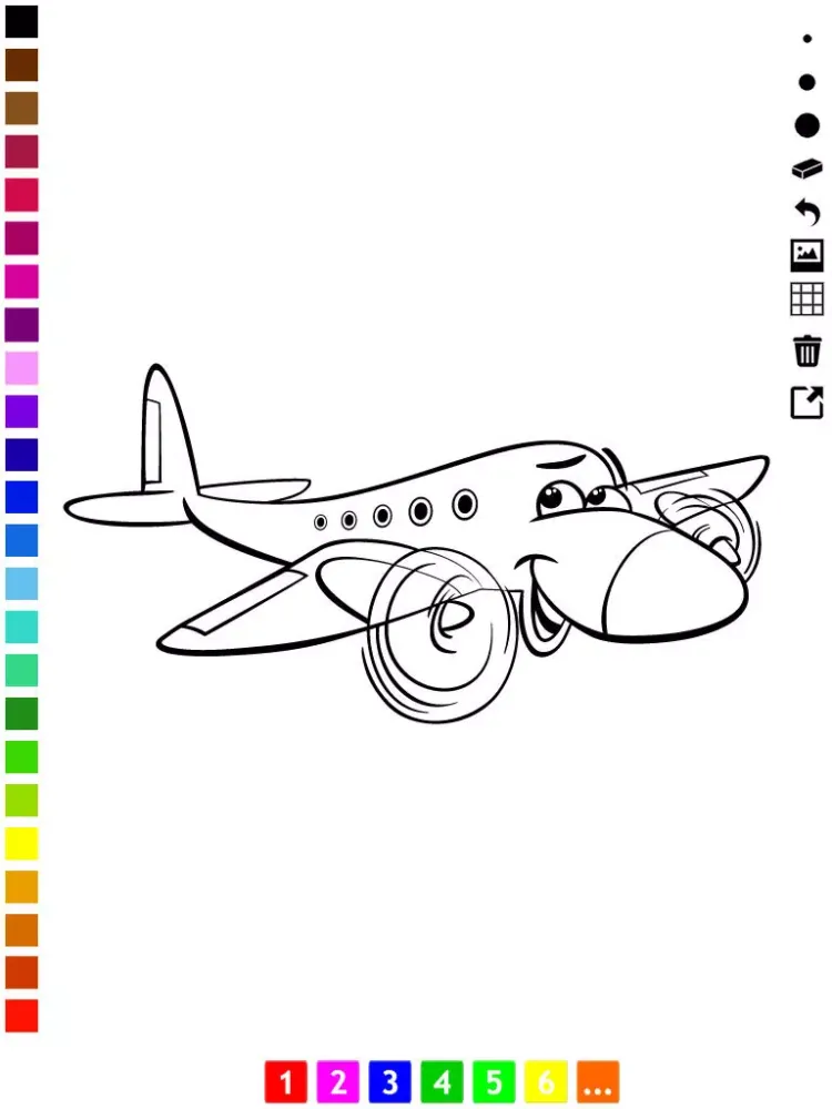 صور A Vehicles coloring book for children and toddlers iPad 