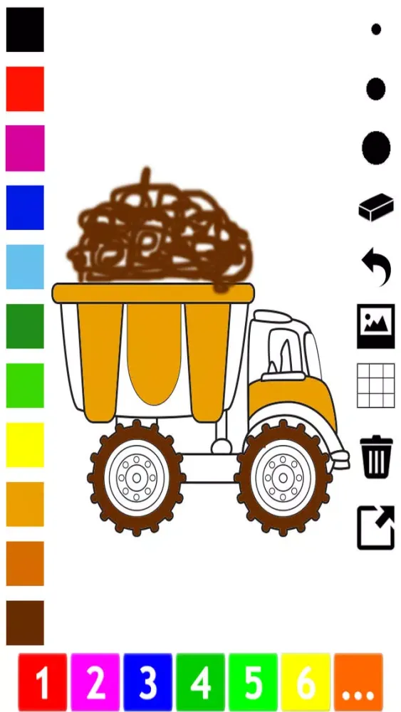 صور A Vehicles coloring book for children and toddlers