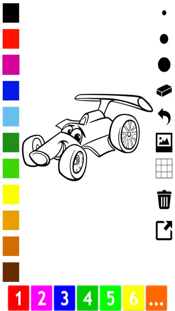 صور A Vehicles coloring book for children and toddlers