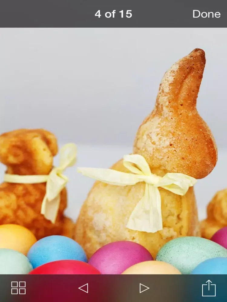 Tangkapan skrin 99 Wallpaper.s - Beautiful Easter Backgrounds with Eggs and Bunny iPad 