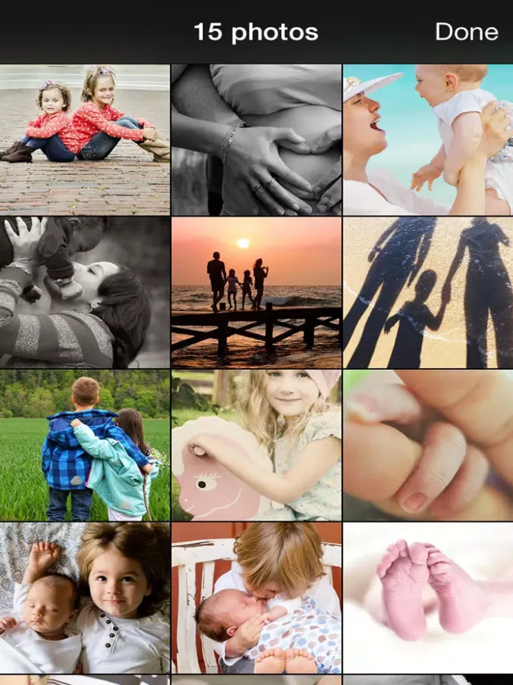 ภาพหน้าจอของ 99 Wallpaper.s - Beautiful Background.s and Pictures of Family and Babies iPad 