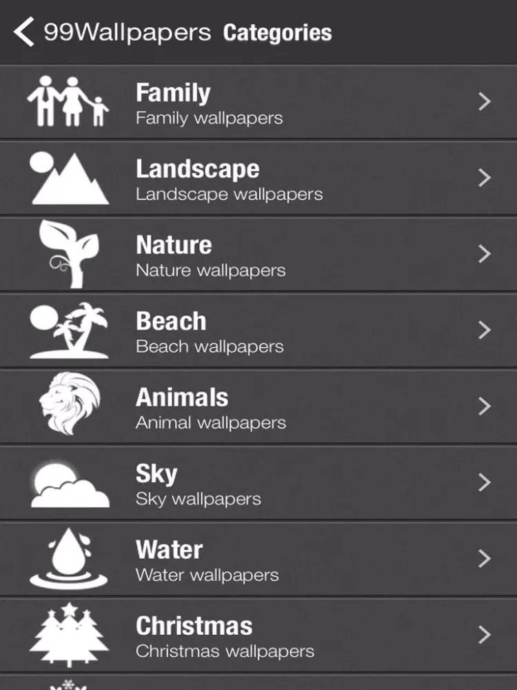 ภาพหน้าจอของ 99 Wallpaper.s - Beautiful Background.s and Pictures of Family and Babies iPad 