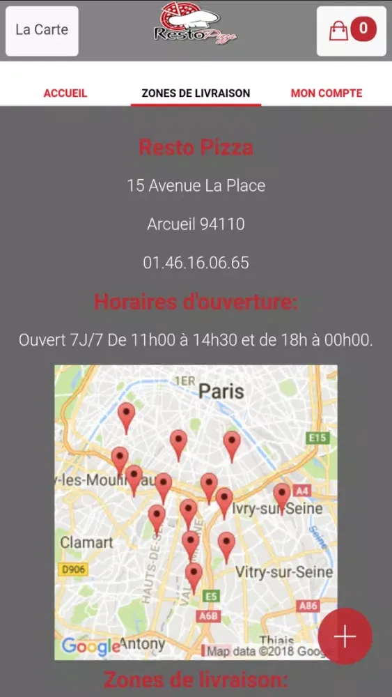 Resto Pizza Screenshots