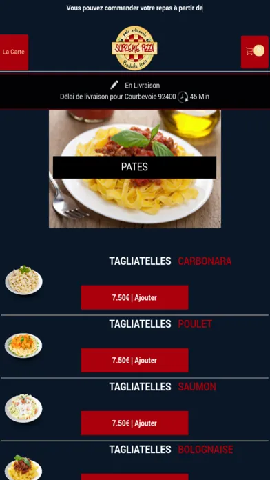Capturas de tela do Pizza Supreme