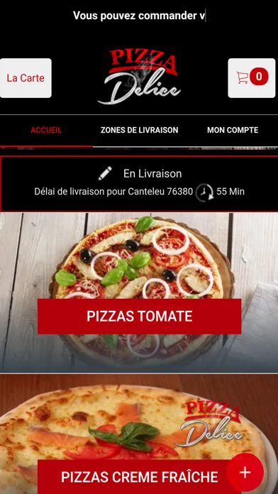 Pizza delice Rouen应用截图