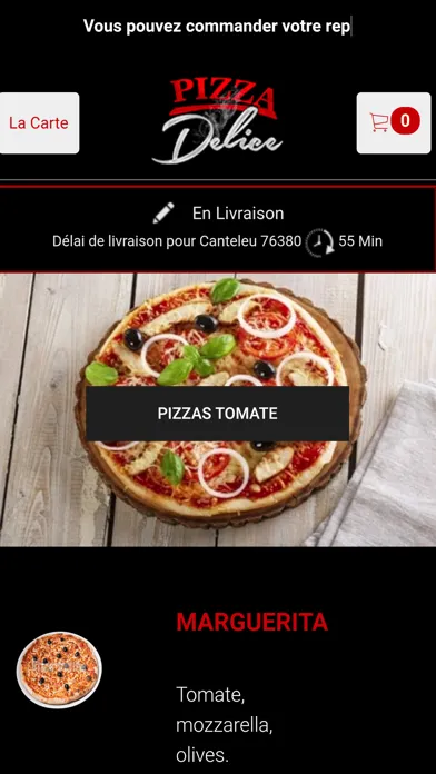 Pizza delice Rouen应用截图