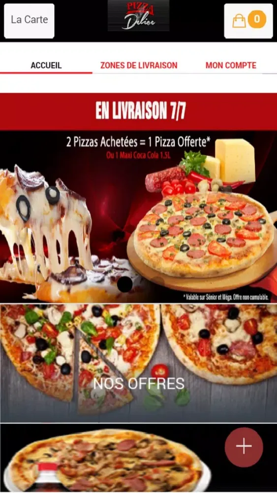 Capturas de tela do Pizza delice Rouen