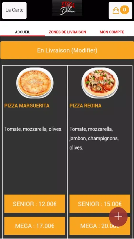Capturas de tela do Pizza delice Rouen