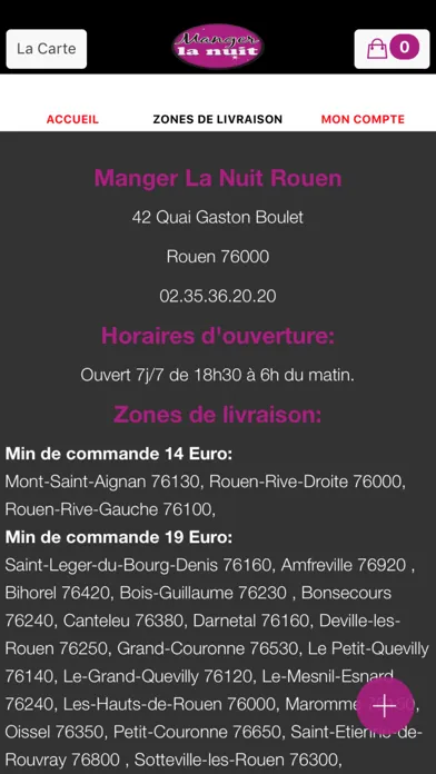 Manger La Nuit Rouen Screenshots