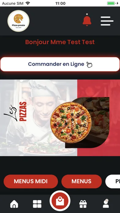 Tangkapan layar Presto Ouistreham